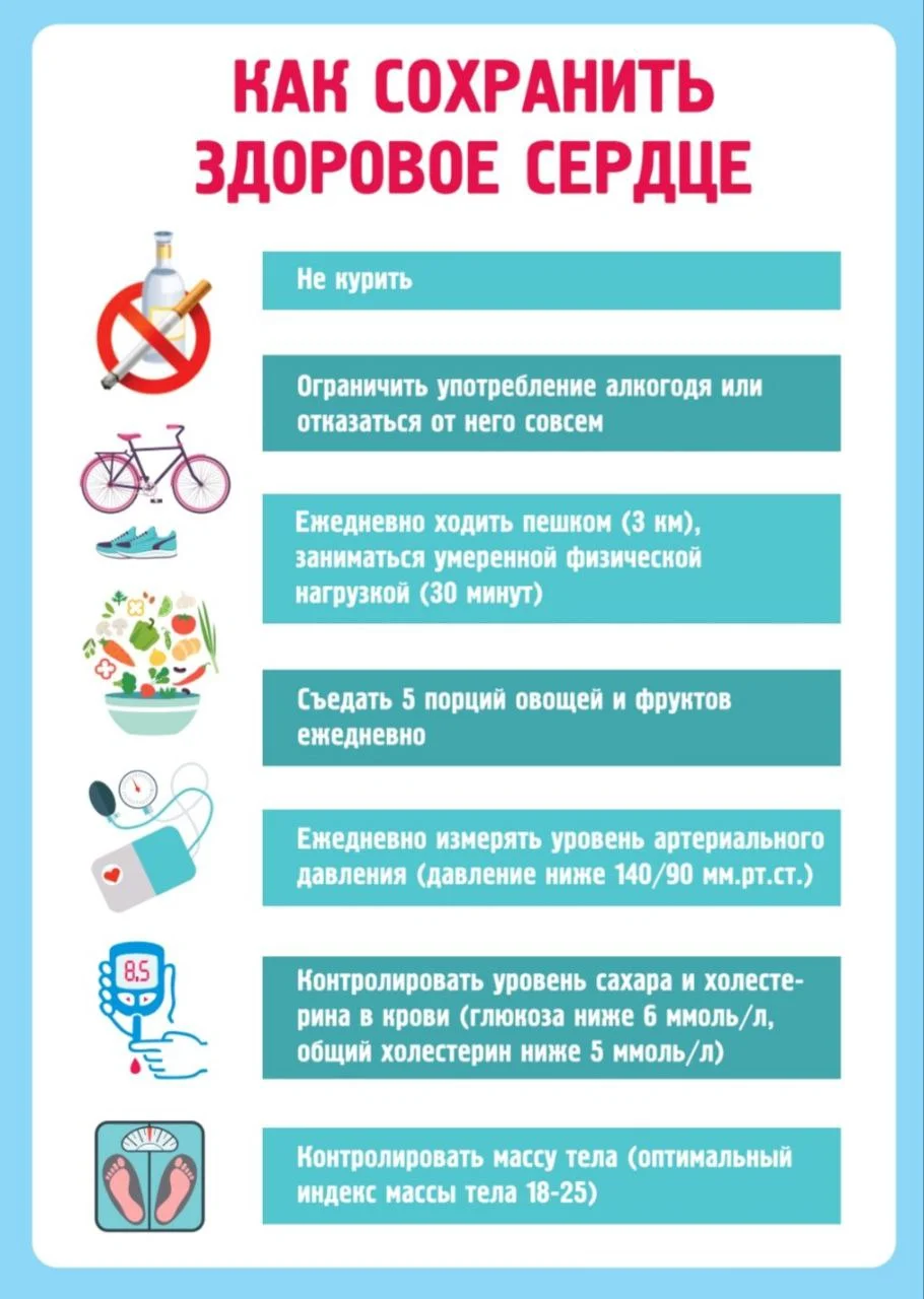 Как сохранить здоровое сердце