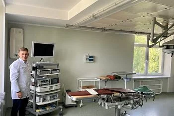 Операционная стационара в Пионерском пополнилась новым оборудованием Операционная стационара в Пионерском пополнилась новым оборудованием