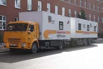 В регионе заработали четыре новых передвижных медицинских комплекса
