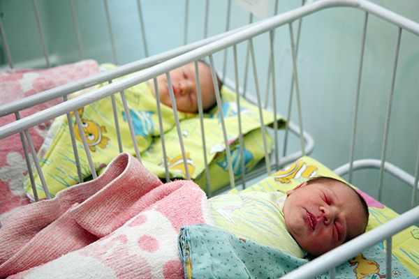 За месяц в Родильном доме № 3 в Калининграде на свет появилось больше ста малышей