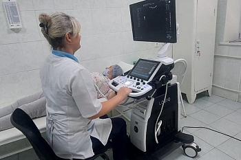 Более трехсот пятидесяти исследований проведены на двух новых аппаратах УЗИ в Межрайонной больнице № 1