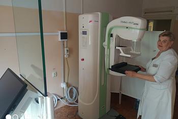 Больше одиннадцати тысяч исследований проведено на новом маммографе в Правдинске